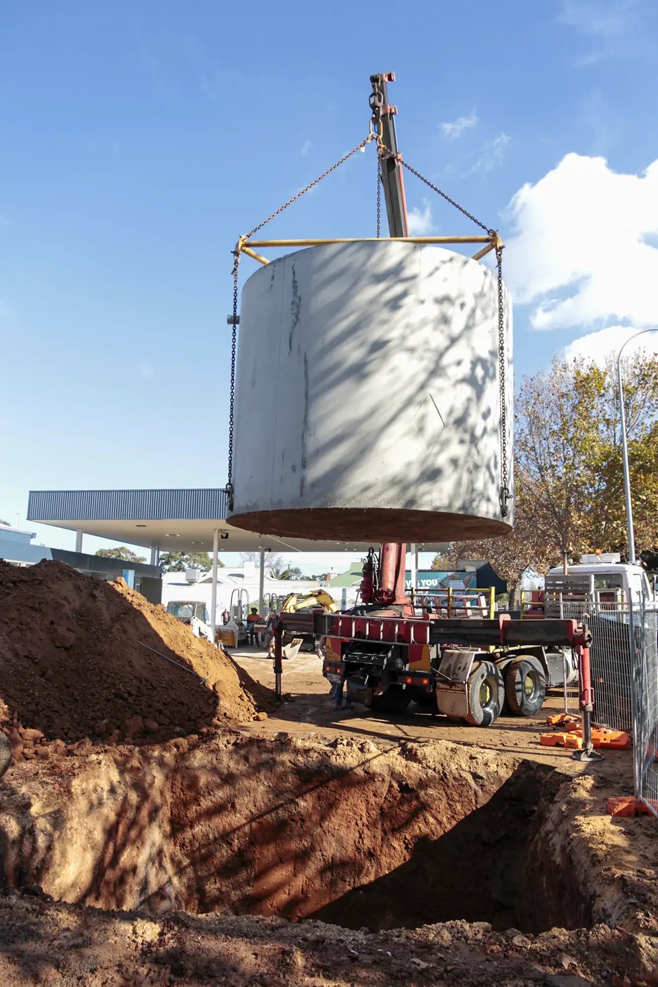 DrainAce concrete pump station