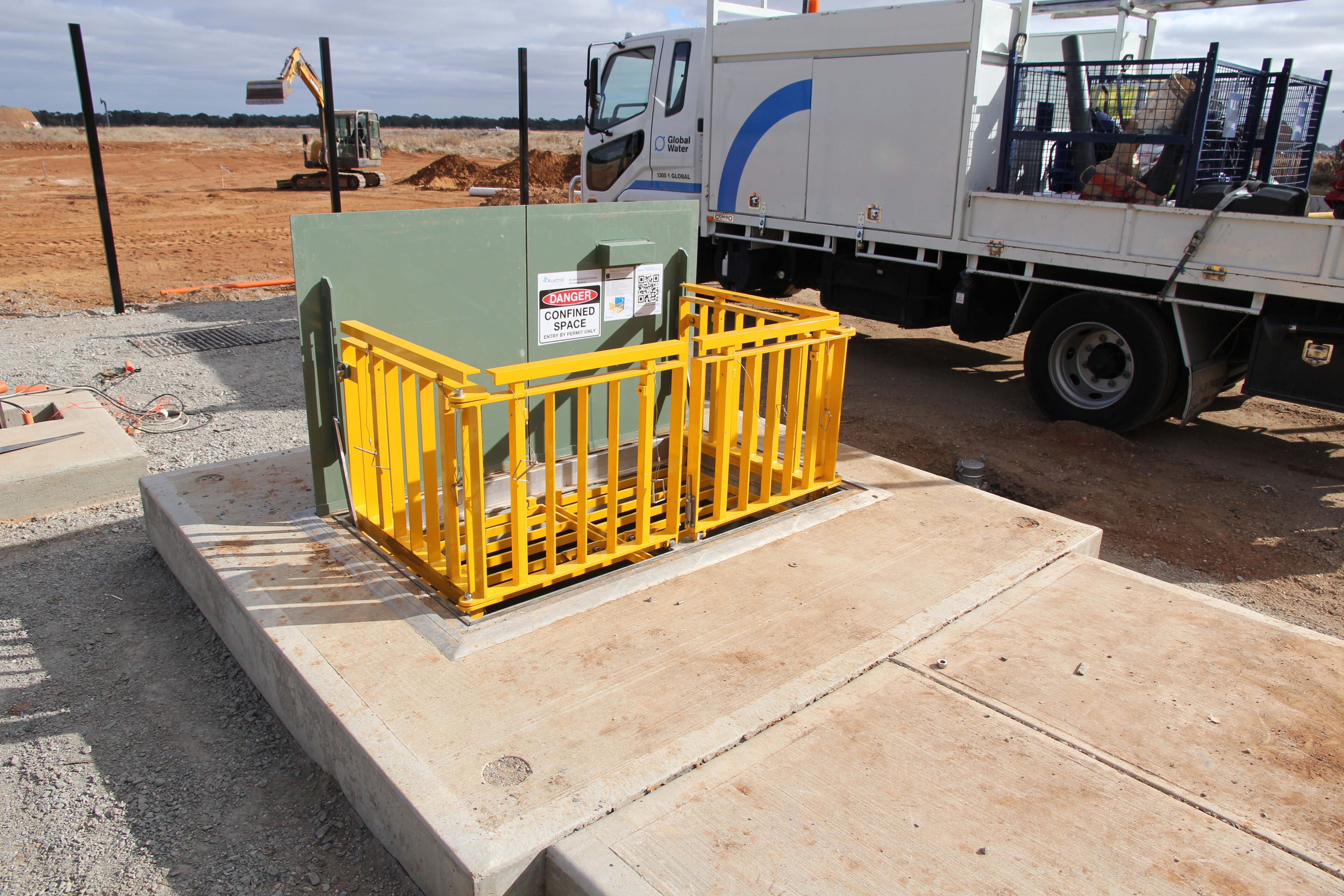 SA Water Envirolift with Safety Grate